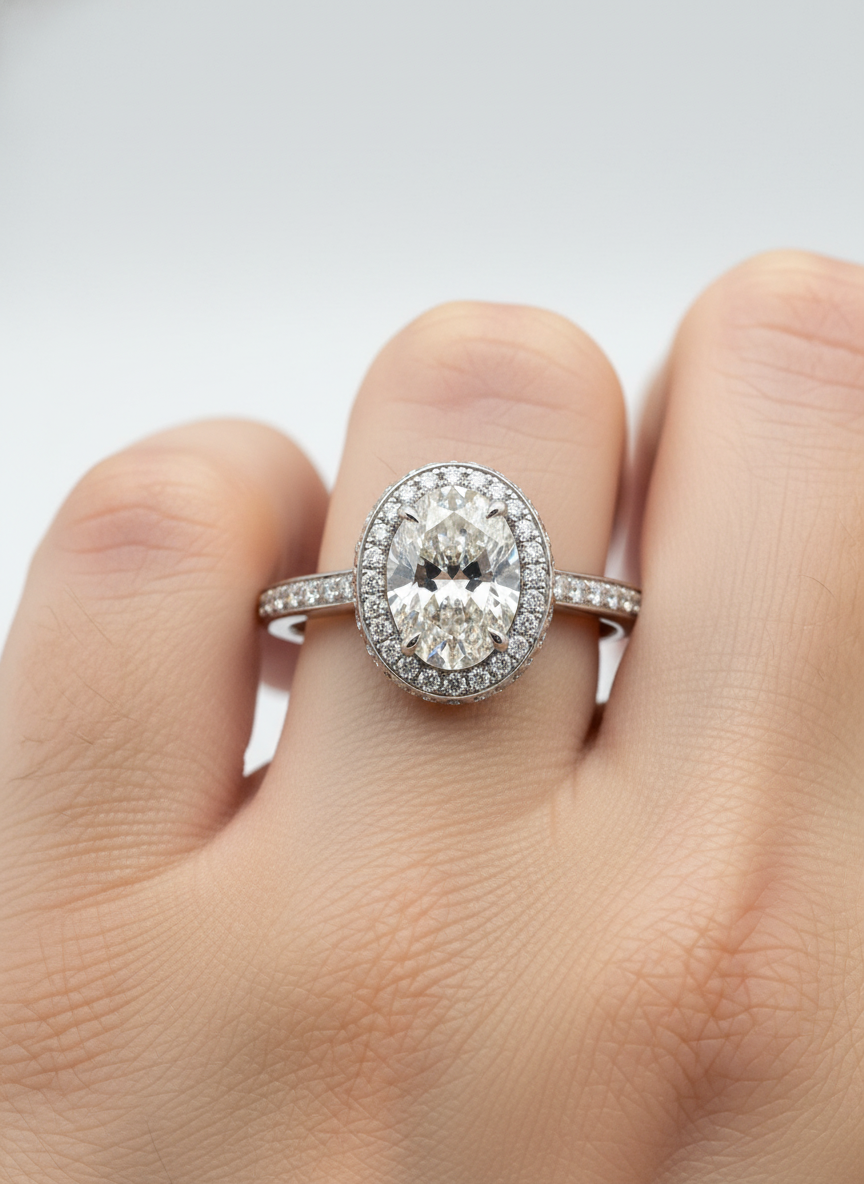 Opulence 1.56ct Lab Grown Diamond Ring - Luxurious & Radiant