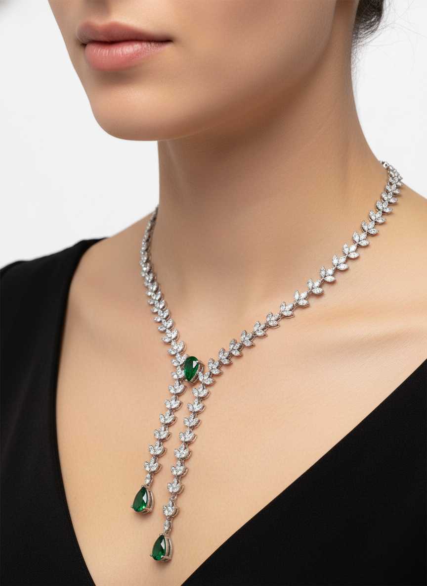 Reva Spin Lab Diamond Necklace