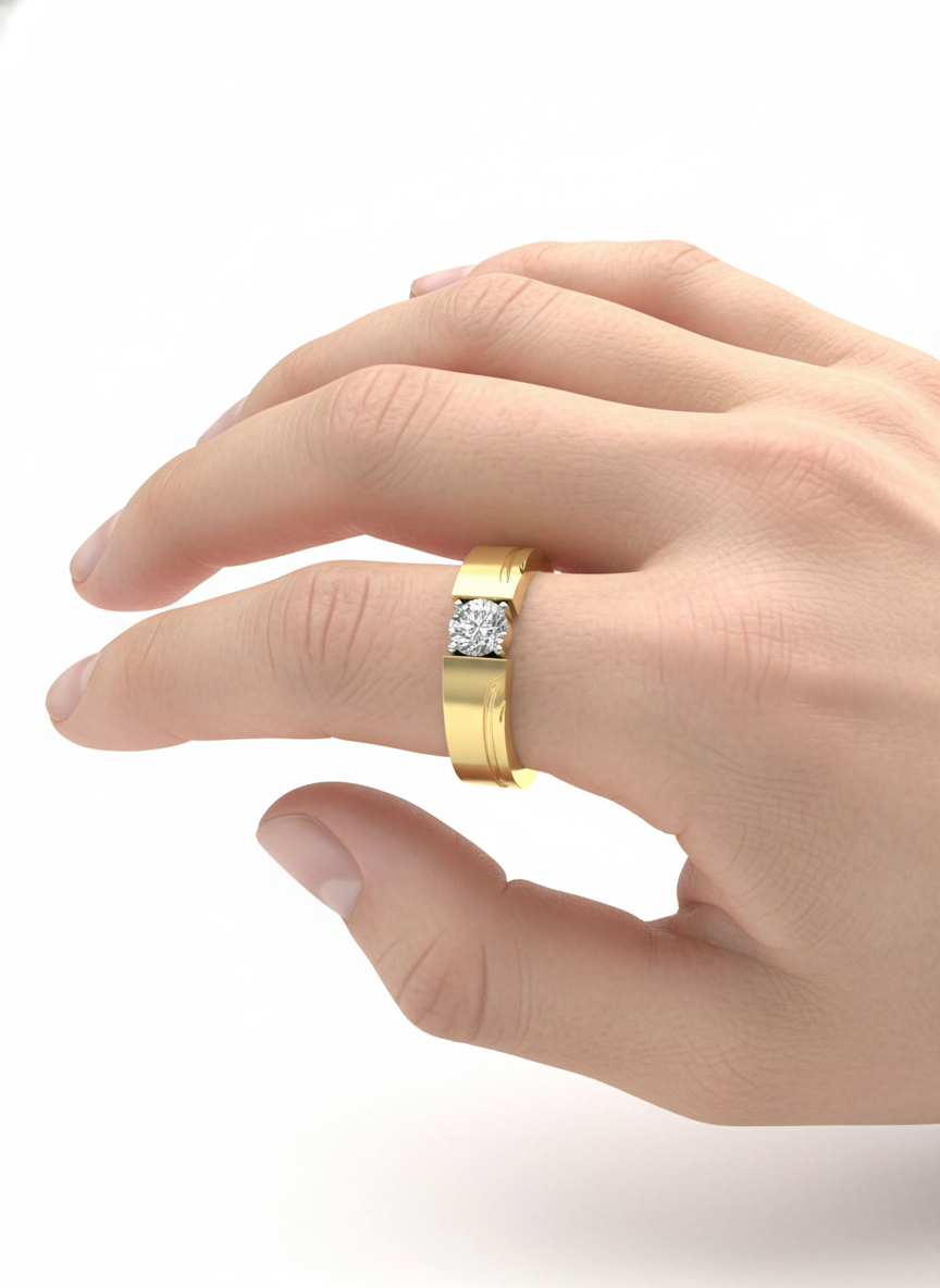 Elaris 51 Pointer Lab Diamond Ring – Refined Glamour - Fiona Diamonds - Fiona Diamonds