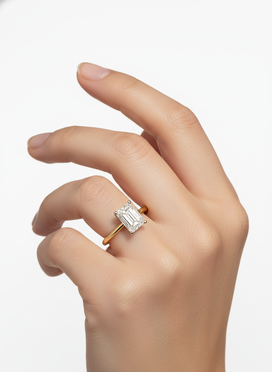 Jewel 1ct Lab Grown Diamond Ring - Classic & Elegant