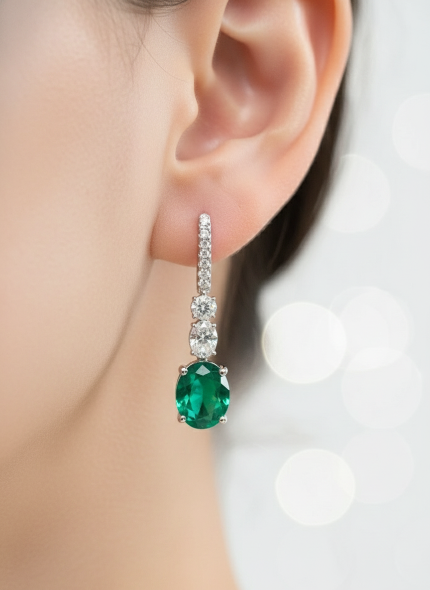 Idalia Lab Grown Diamond Earring – Sophisticated & Stylish - Fiona Diamonds - Fiona Diamonds