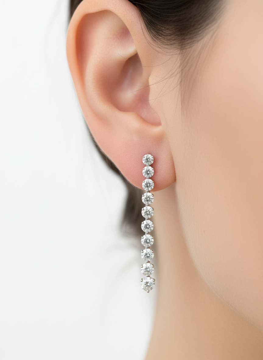 Ethereal Gaze Lab Diamond Earring