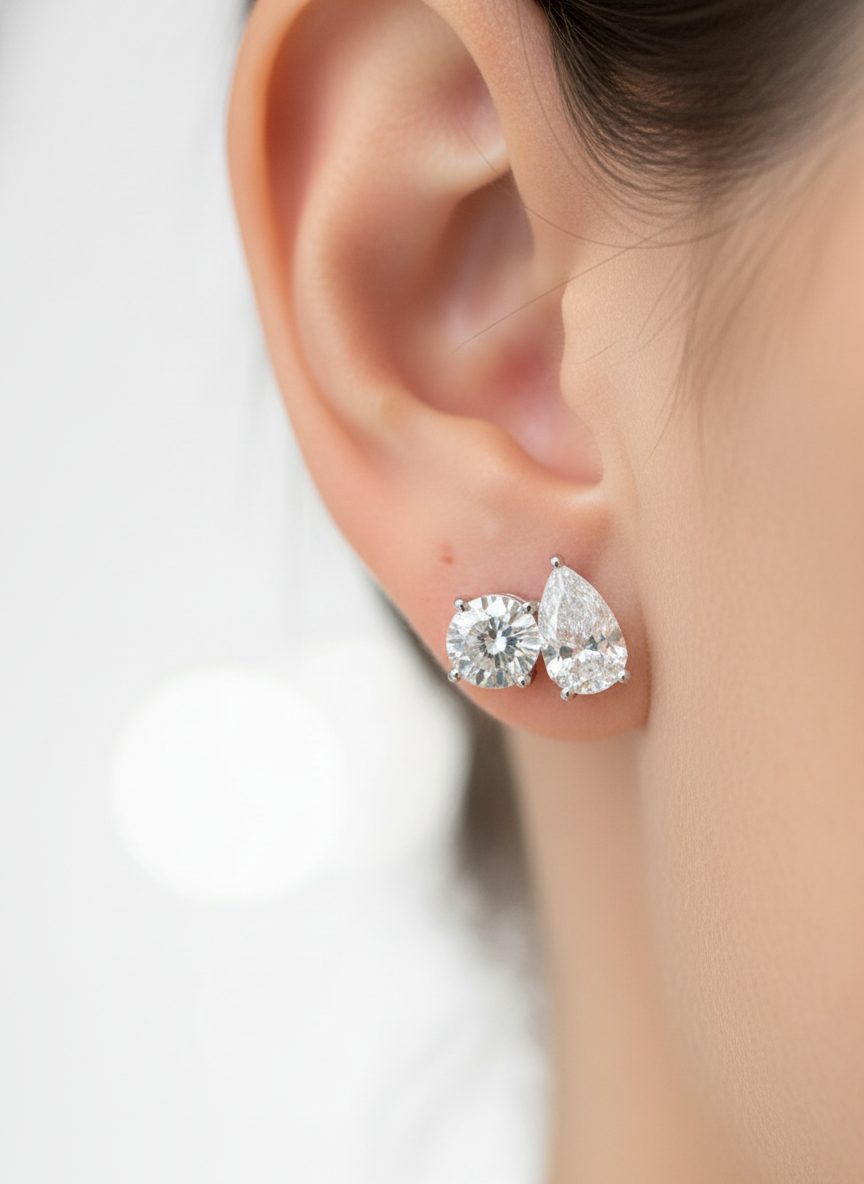 Crystal Allure Lab Diamond Earring
