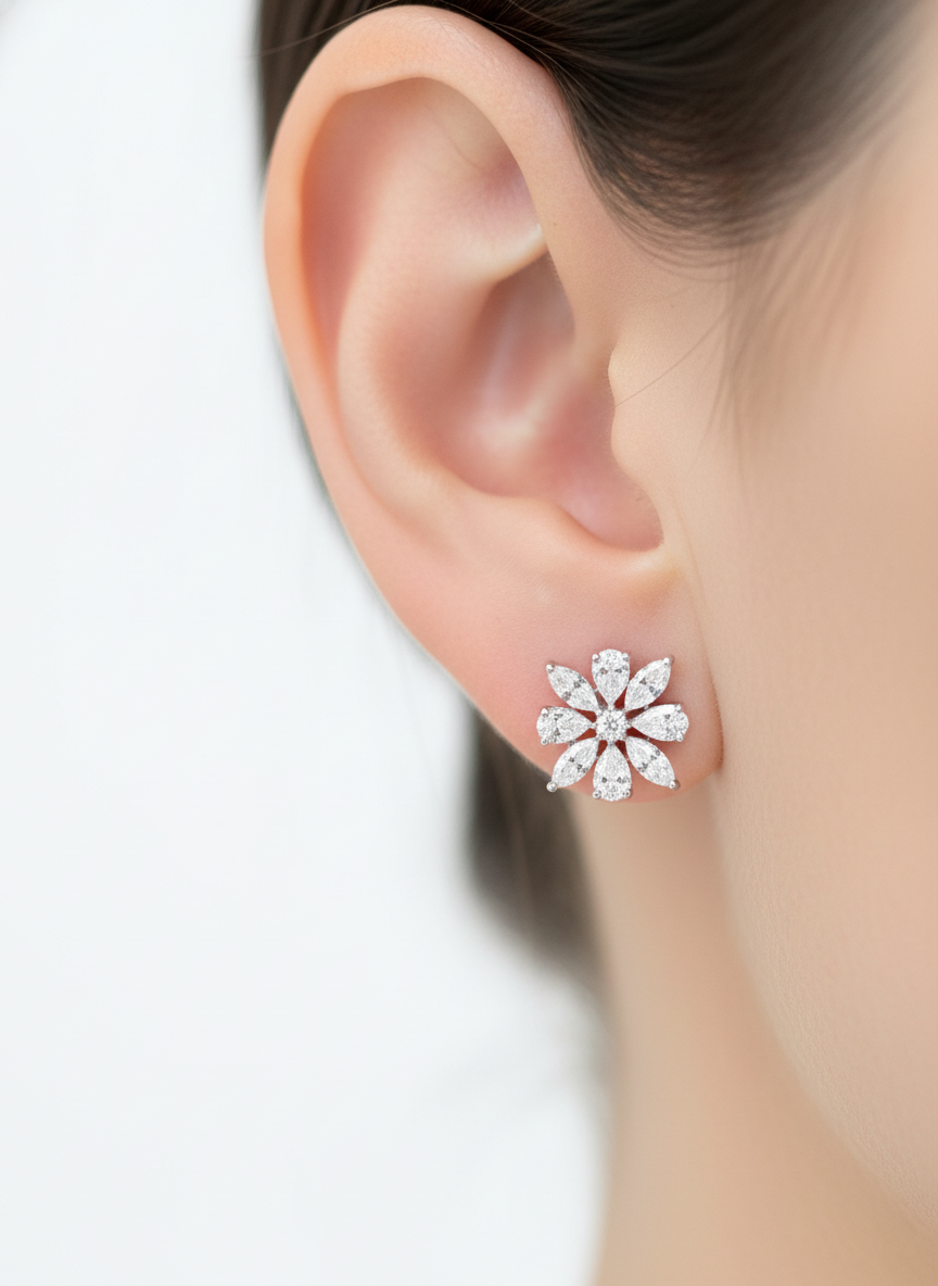 Celestial Bond Lab Diamond Earring