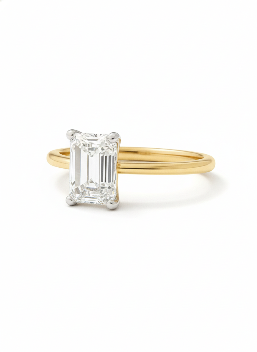 Jewel 1ct Lab Grown Diamond Ring - Classic & Elegant