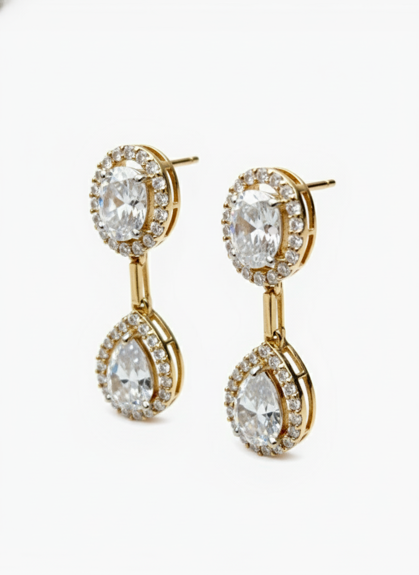 Timeless Spark Lab Diamond Earring - Fiona Diamonds - Fiona Diamonds