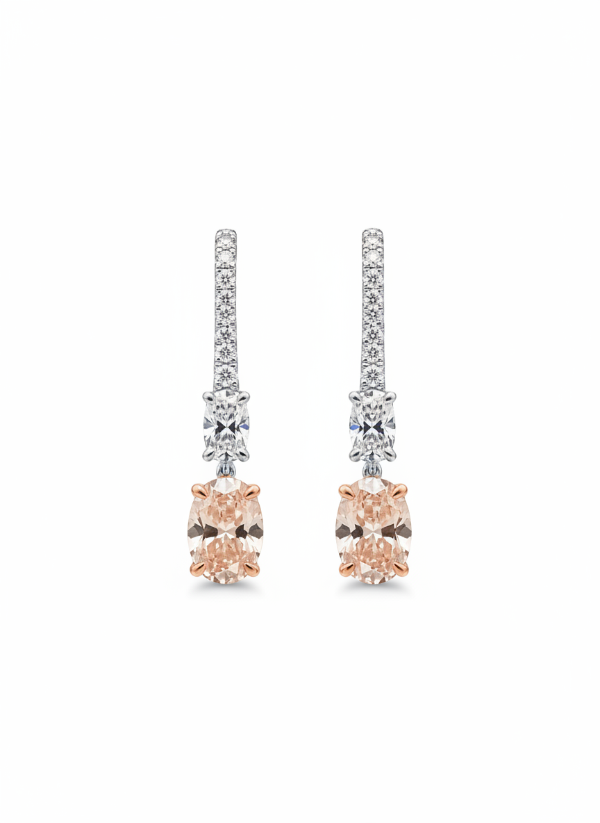 Petra Lab Diamond Earring - Classic Elegance