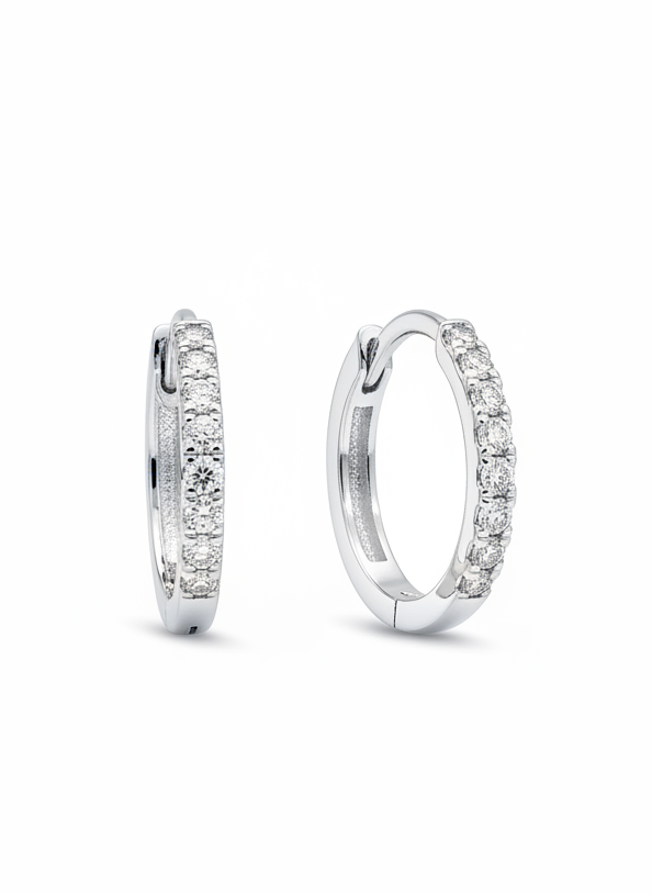 Selara Mint Lab Diamond Earring