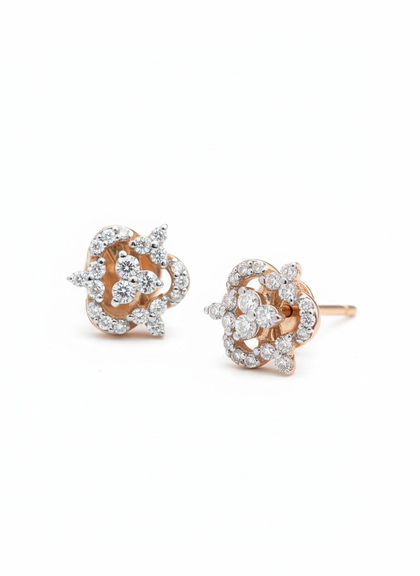 Therenya Lab Diamond Earring Bold & Beautiful