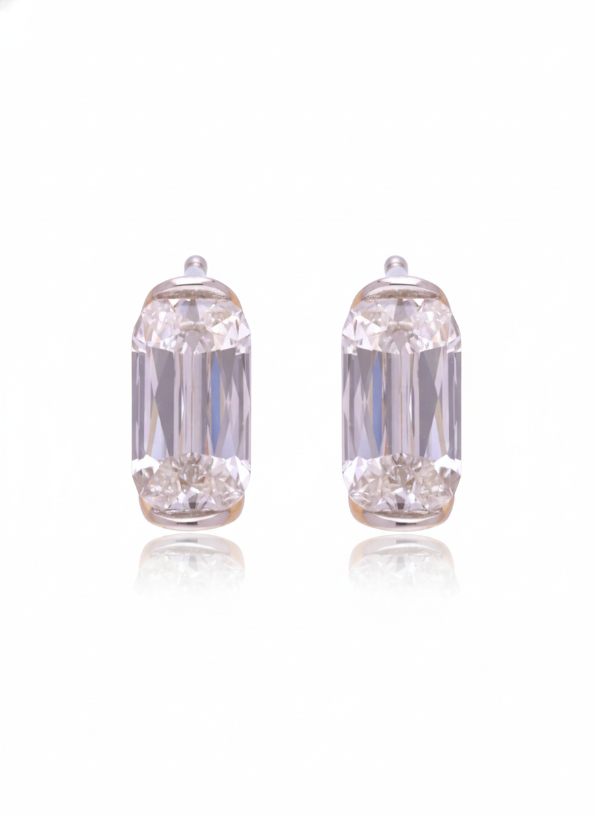 Zephra Twin Lab Diamond Earring