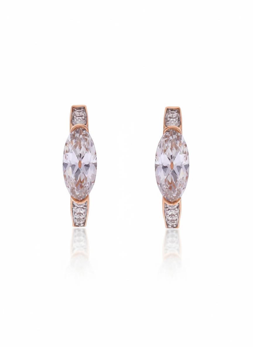 Aevora Link Lab Diamond Earring