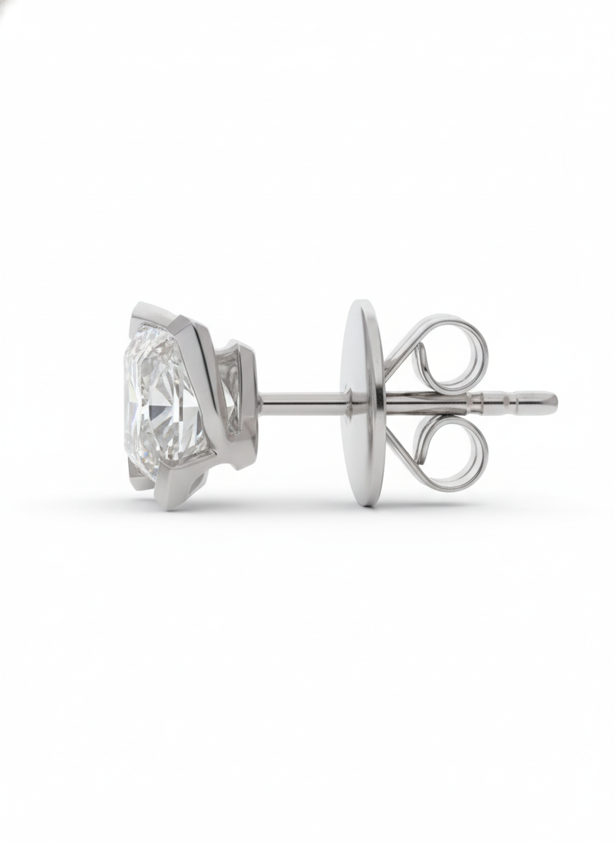 Orithia Fold Lab Diamond Earring