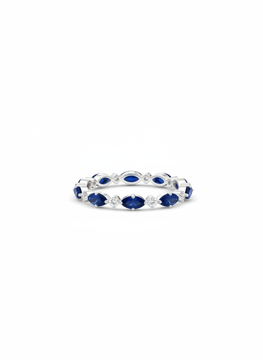 Twilight Bond Ring in 18kt Gold Vermeil - Fiona Diamonds - Fiona Diamonds