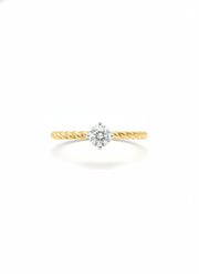 Sacred Orbit Ring in 18kt Gold Vermeil - Fiona Diamonds - Fiona Diamonds