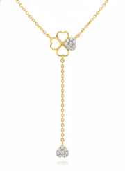 Auric Bloom Necklace in 18kt Gold Vermeil - Fiona Diamonds - Fiona Diamonds