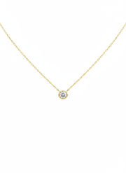 Dusk Petal Necklace in 18kt Gold Vermeil - Fiona Diamonds - Fiona Diamonds