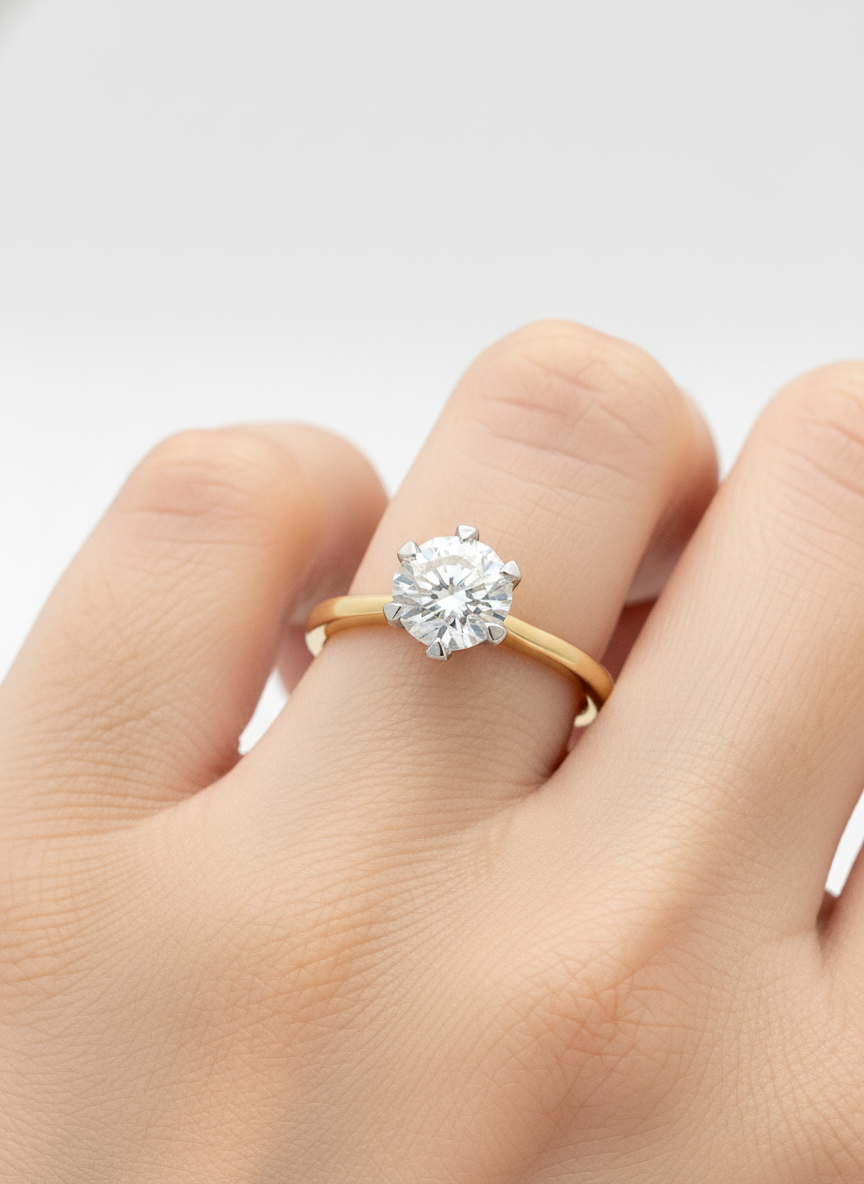 Dusk Pavé Lab Diamond Ring - Fiona Diamonds - Fiona Diamonds