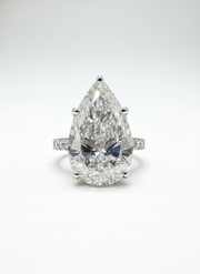 Axis Pavé Lab Diamond Ring - Fiona Diamonds - Fiona Diamonds