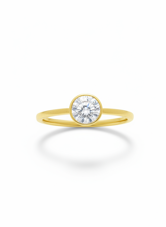 Kiyaara 53 Pointer Lab Diamond Ring - Elegant Shine - Fiona Diamonds - Fiona Diamonds