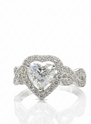 Prestige Lab Grown Diamond Ring - Majestic & Chic - Fiona Diamonds - Fiona Diamonds