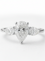 Ziyan Lab Diamond Ring – Purple Charm - Fiona Diamonds - Fiona Diamonds