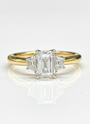 Dazzling 1ct Lab Grown Diamond Ring - Radiant & Elegant - Fiona Diamonds - Fiona Diamonds