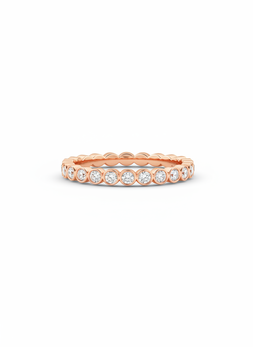 Ulani Lab Diamond Ring - Graceful Simplicity