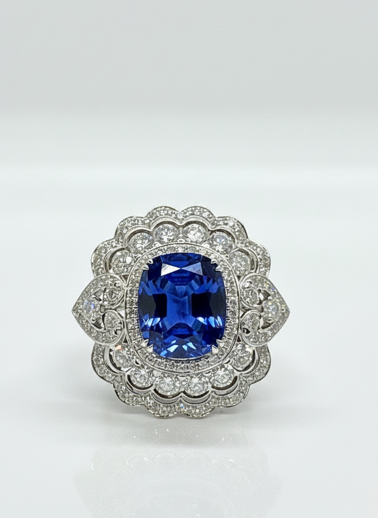 Fascinate Lab Grown Diamond Ring - Radiant & Unique - Fiona Diamonds - Fiona Diamonds