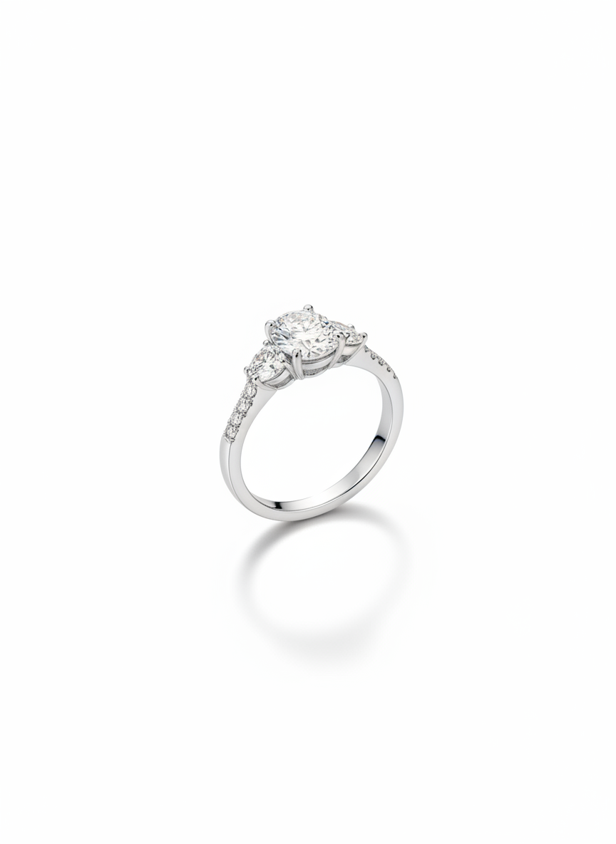 Penelope Lab Diamond Ring - Fiona Diamonds