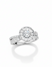 Vellichor 50 Pointer Lab Diamond Ring - Fiona Diamonds - Fiona Diamonds