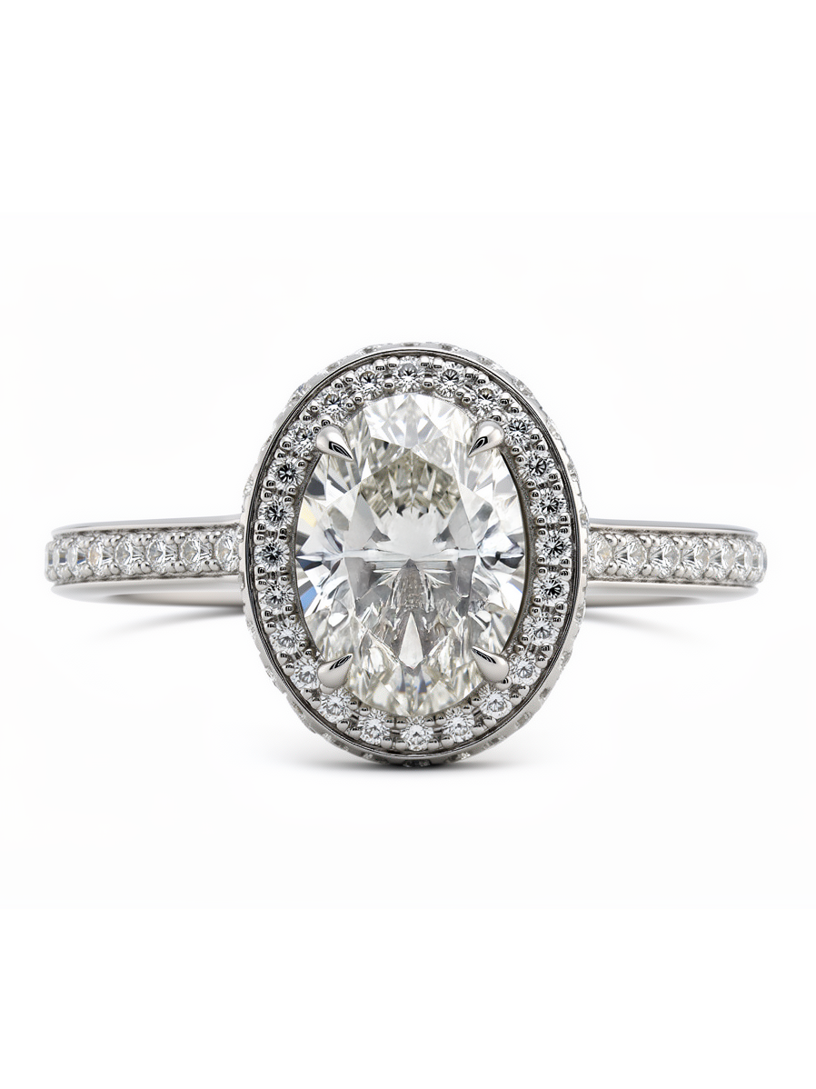 Opulence 1.56ct Lab Grown Diamond Ring - Luxurious & Radiant