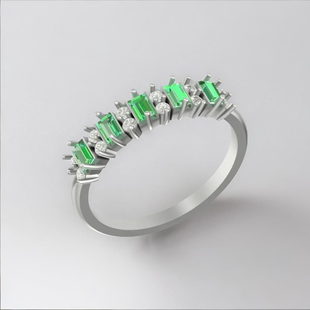 Solace lab grown diamond fancy ring
