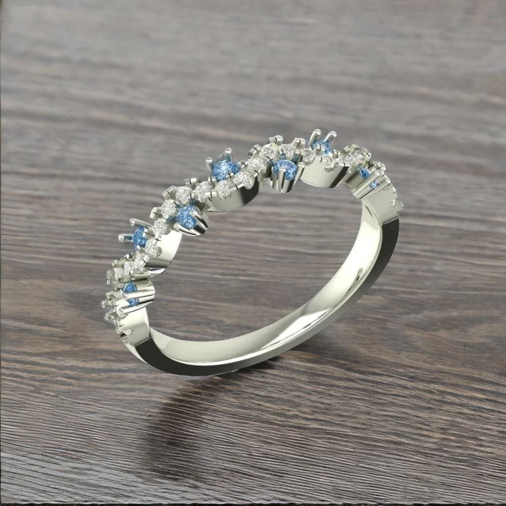 Velo lab grown diamond ring design