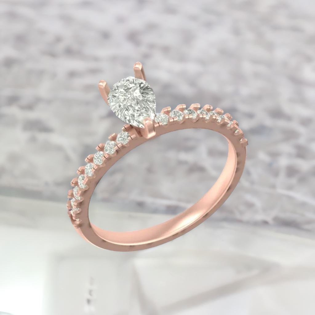 Load image into Gallery viewer, Rally  lab grown diamond ring design
