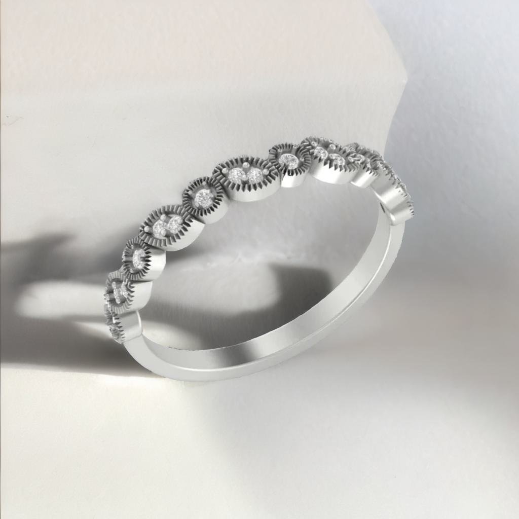 Load image into Gallery viewer, Quell lab diamond ring for women
