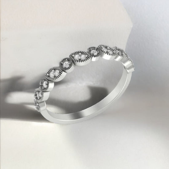 Load image into Gallery viewer, Quell lab diamond ring for women
