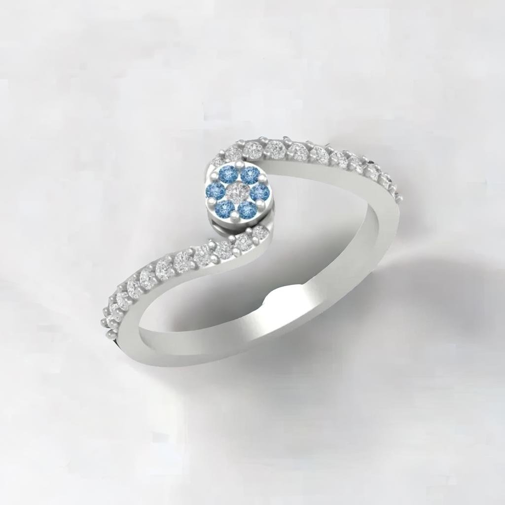 Savor lab grown diamond ring design