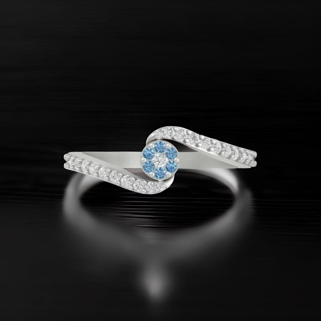 Savor lab grown diamond ring design