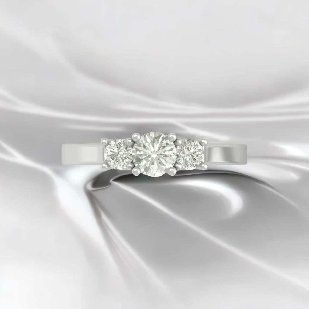 Load image into Gallery viewer, Glimmer lab diamond ring for women
