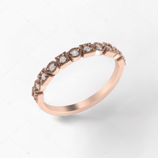 Flux lab grown diamond ring design