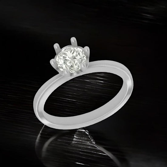Buy Antique 18k Gold Bezel Set .25ct Diamond Ring Online in India - Etsy