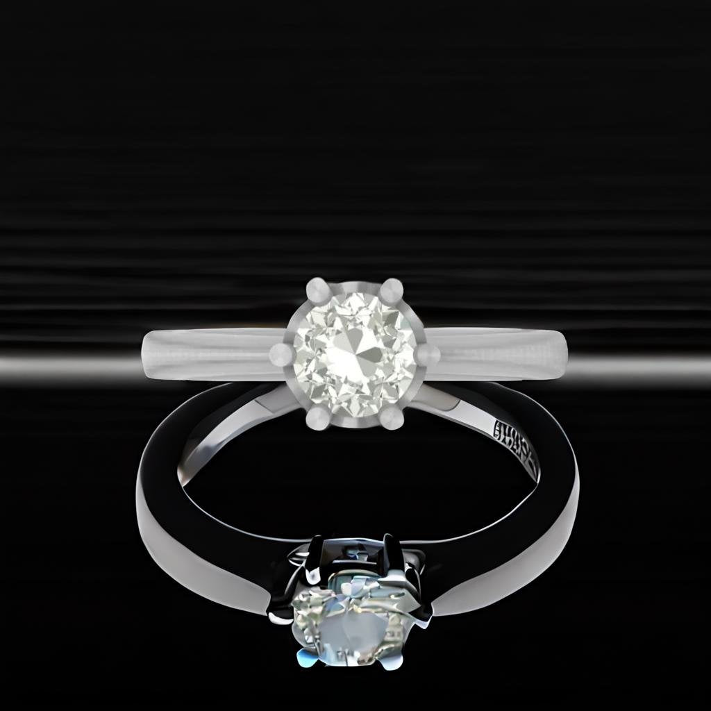Load image into Gallery viewer, Quizo 0.75 Pointer Lab Diamond Ring
