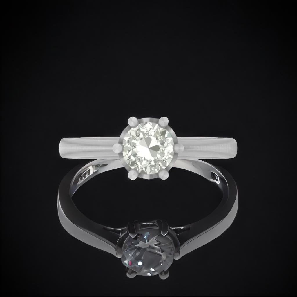 Load image into Gallery viewer, Quizo 0.75 Pointer Lab Diamond Ring
