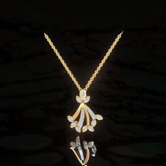Load image into Gallery viewer, Hialia Lab Diamond Pendant - Fiona Diamonds - Fiona Diamonds
