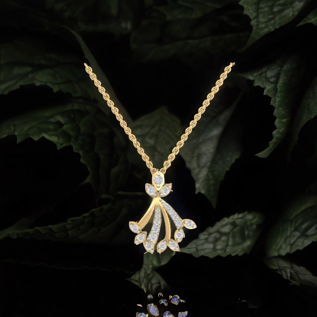 Load image into Gallery viewer, Hialia Lab Diamond Pendant - Fiona Diamonds - Fiona Diamonds
