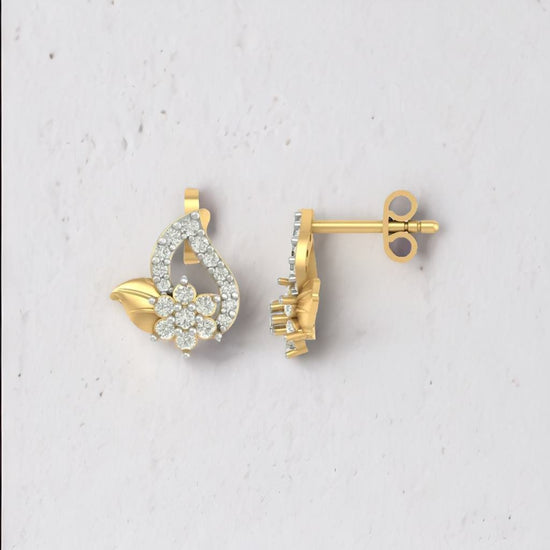 Load image into Gallery viewer, Dazz Lab Diamond Earring
