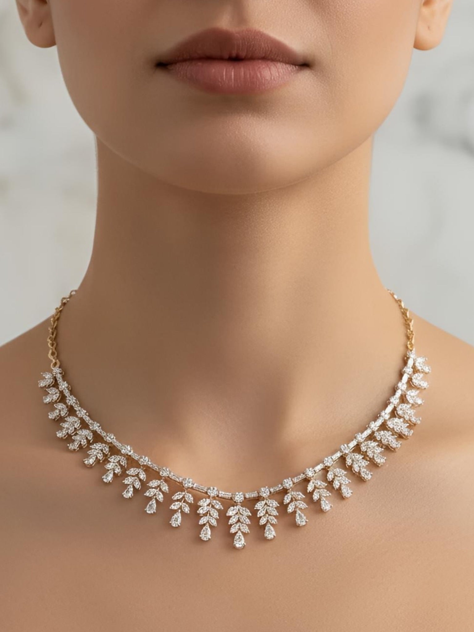 Eternal Gleam Lab Diamond Necklace
