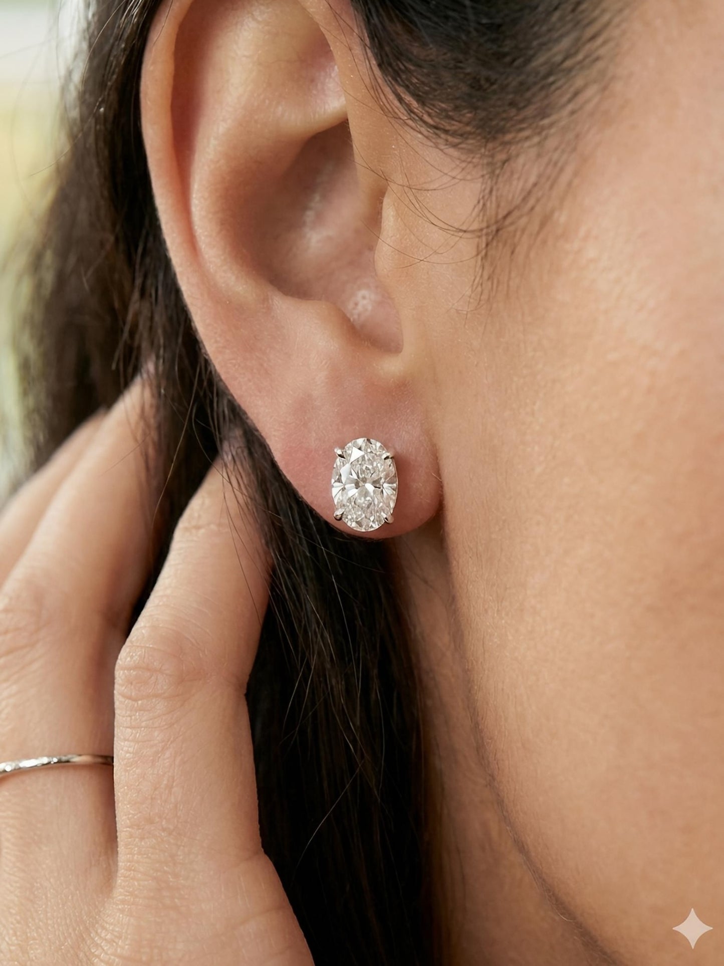 Zhilan 53 Pointer Lab Diamond Earring Forever & Fine