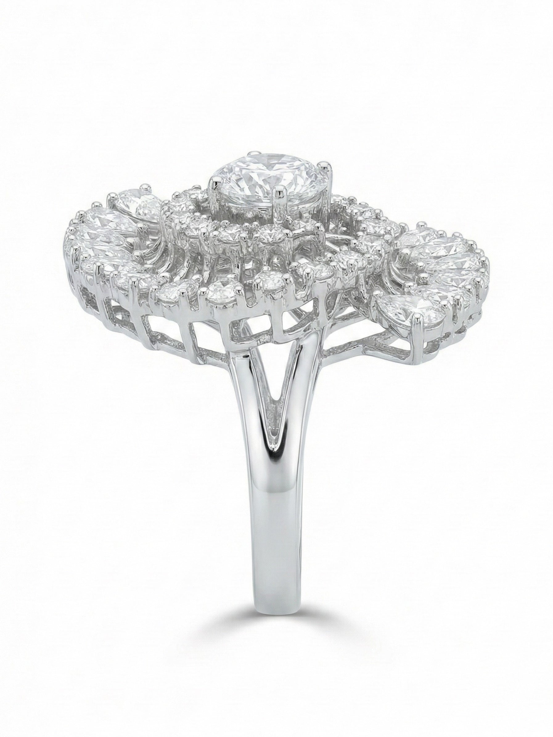 Kylarra Lab Diamond Ring - Graceful Simplicity - Fiona Diamonds - Fiona Diamonds