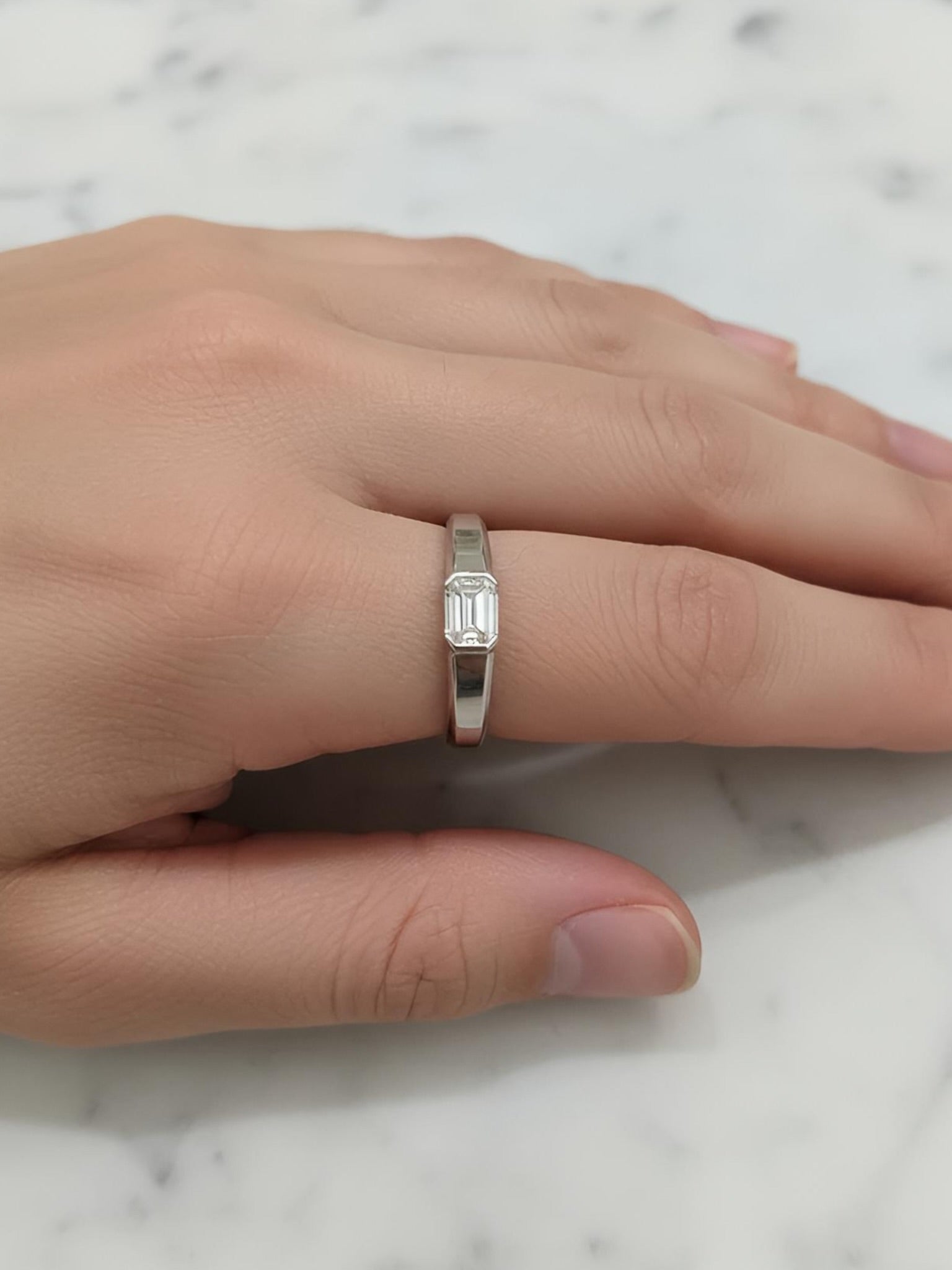 Blush Symphony 1ct Lab Diamond Ring